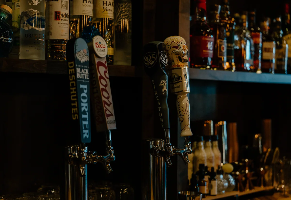 Craft tap line at SPUR bar